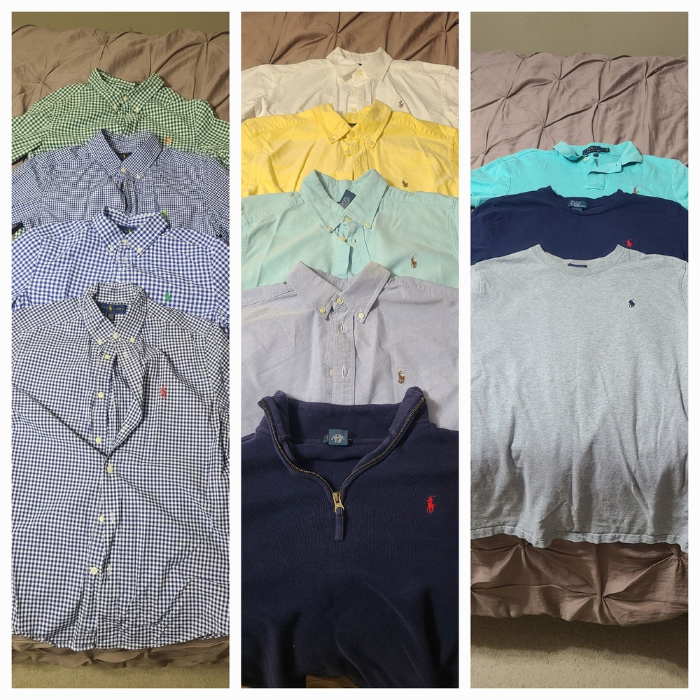 Polo by Ralph Lauren Men's Shirt Collection - Blue, Yellow, Green